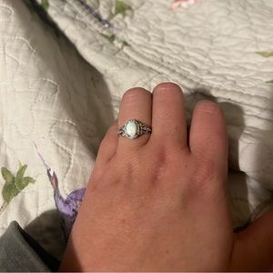 Enchanting Disney Opal Engagement Ring